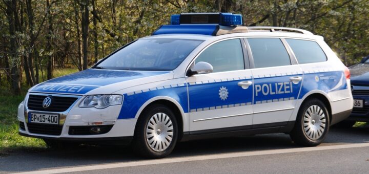 Streifenwagen der Bundespolizei (Symbolbild)