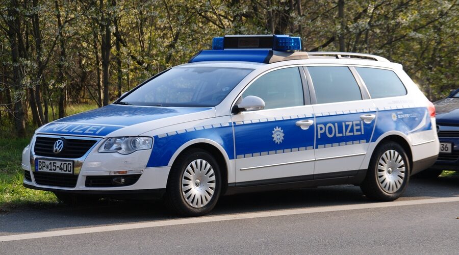 Streifenwagen der Bundespolizei (Symbolbild)