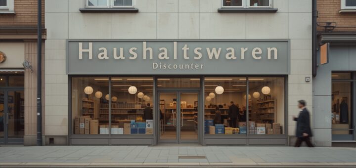 Symbolbild: Nonfood-Discounter-Filiale, Insolvenz Kodi und Mäc-Geiz